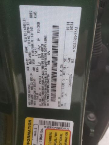 2022 FORD BRONCO 1FMEE5DP9NLB08730