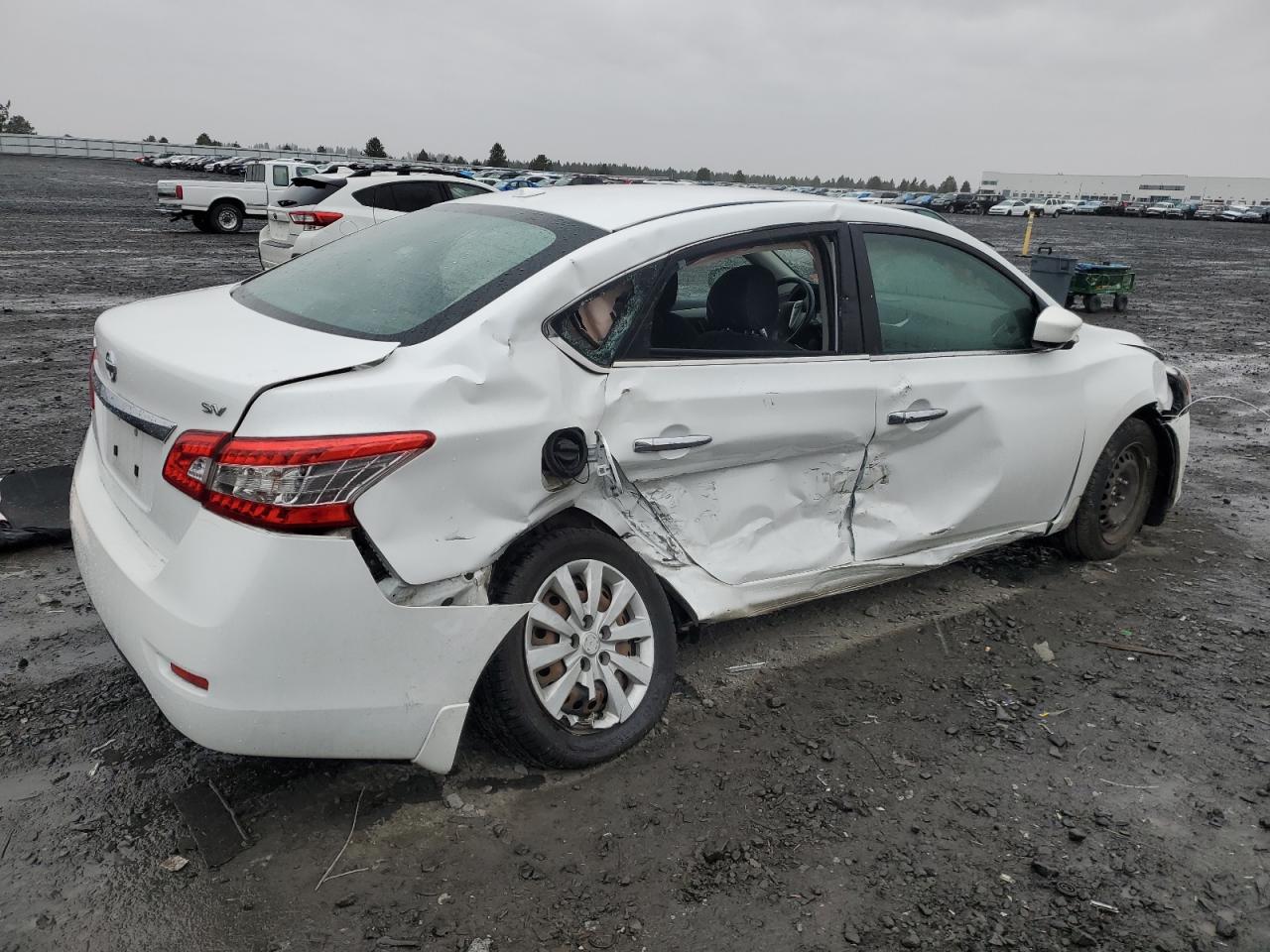 Lot #3030491474 2015 NISSAN SENTRA S