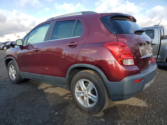 CHEVROLET TRAX 1LT 2016 maroon 4dr spor gas 3GNCJLSB7GL179927 photo #3