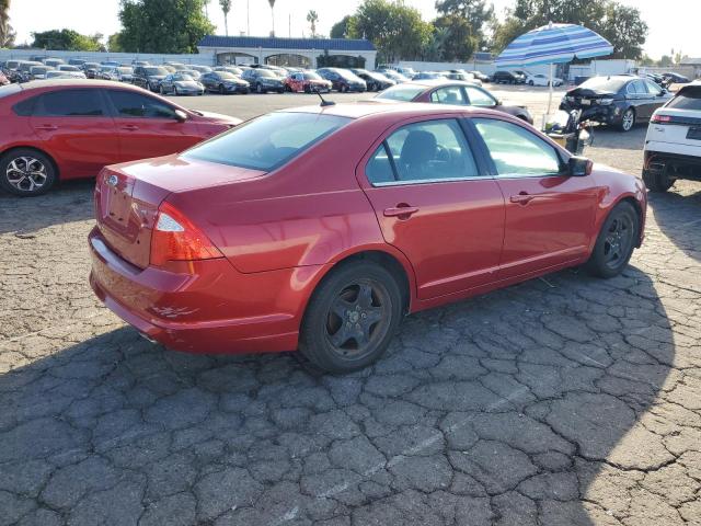 FORD FUSION SE 2010 red  gas 3FAHP0HA4AR419598 photo #4