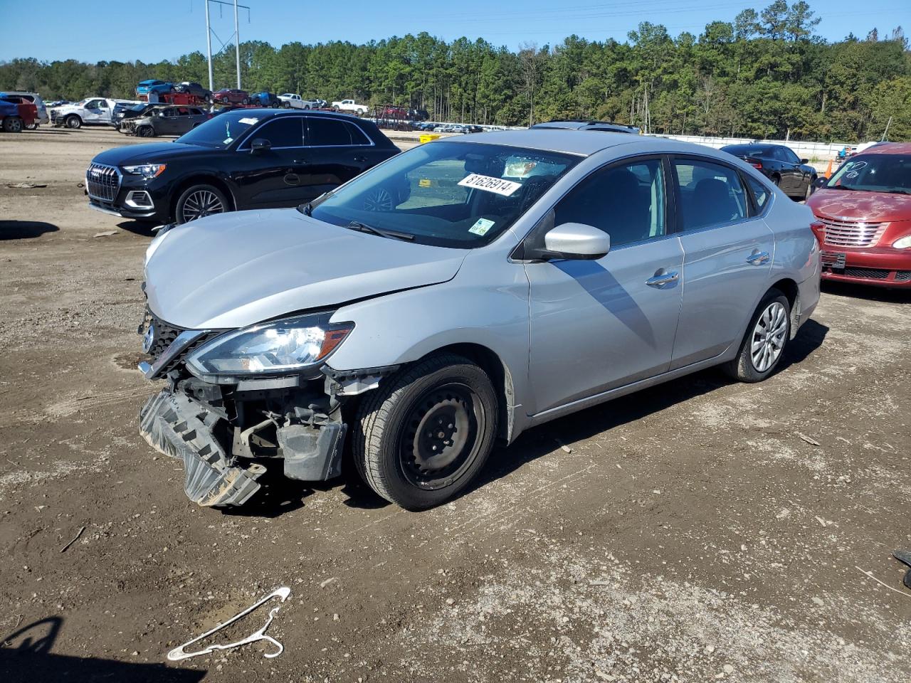 Lot #3028521954 2017 NISSAN SENTRA S