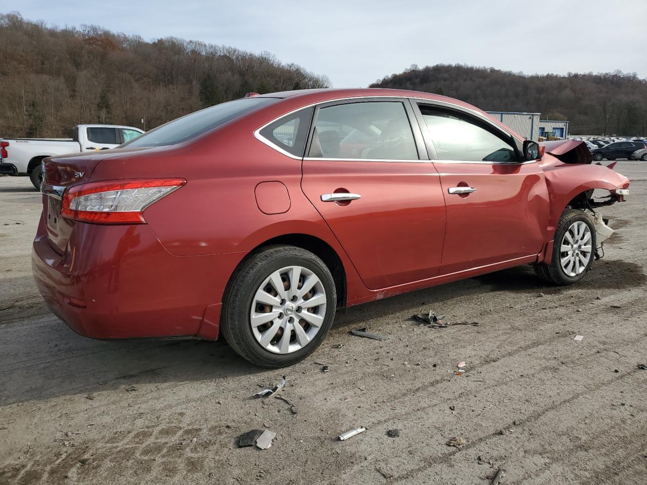 Lot #3040940430 2015 NISSAN SENTRA S