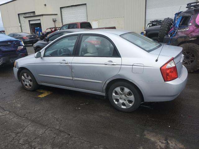 KIA SPECTRA LX 2004 gray  gas KNAFE121745022106 photo #3