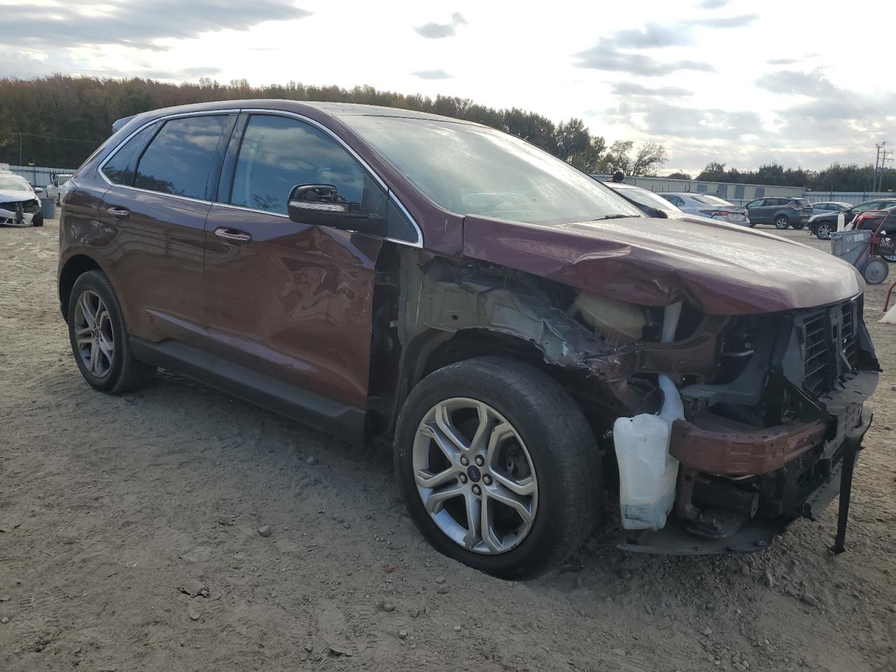 Lot #3028387813 2015 FORD EDGE TITAN