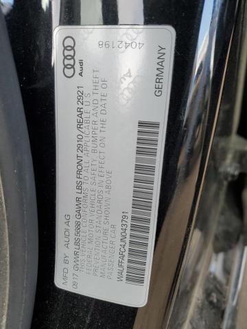 2018 AUDI S6 PREMIUM WAUFFAFC4JN043791