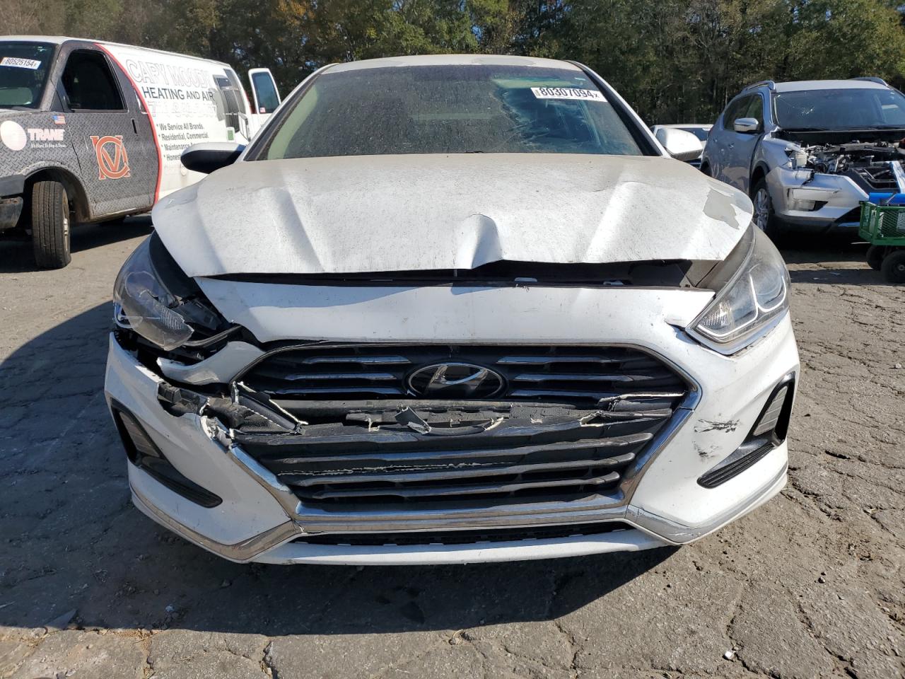 Lot #3030623087 2018 HYUNDAI SONATA SE