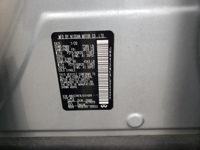 2020 INFINITI QX80 LUXE - JN8AZ2NE9L9254966