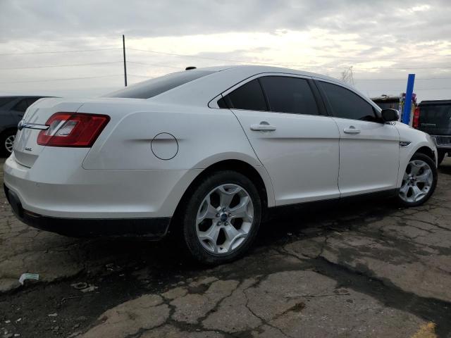 FORD TAURUS SEL 2010 white  gas 1FAHP2EW6AG115949 photo #4