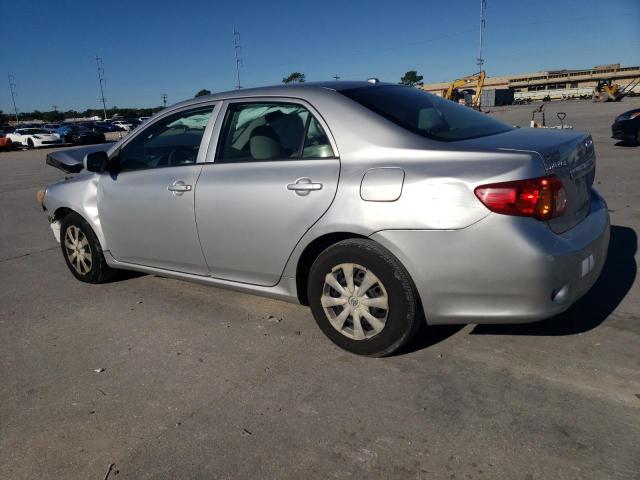 TOYOTA COROLLA BA 2009 silver sedan 4d gas JTDBL40E49J004434 photo #3