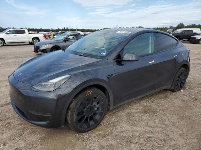 TESLA MODEL Y 2024 gray  electric 7SAYGDED7RF044760 photo #1