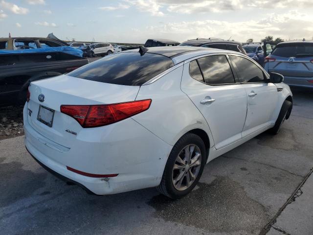 KIA OPTIMA EX 2013 white  gas 5XXGN4A70DG121182 photo #4