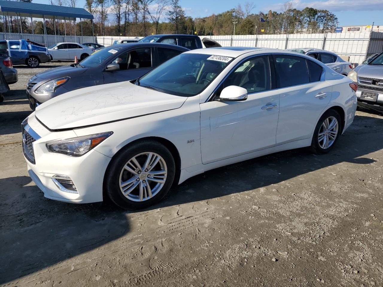 Lot #2996666571 2018 INFINITI Q50 LUXE