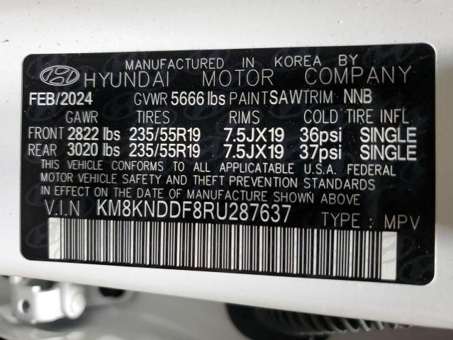 2024 HYUNDAI IONIQ 5 SE - KM8KNDDF8RU287637