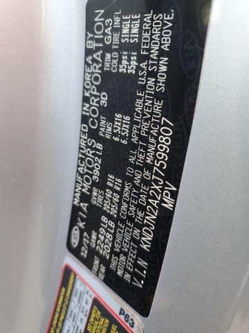 2018 KIA SOUL - KNDJN2A2XJ7599807