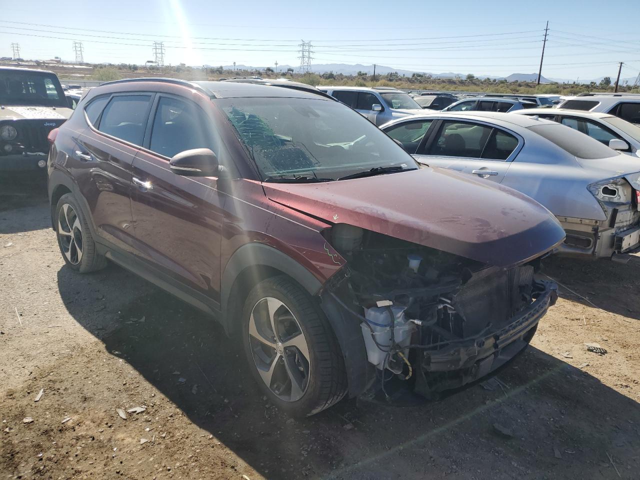 Lot #2991881149 2016 HYUNDAI TUCSON LIM