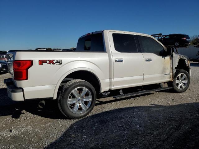 FORD F150 SUPER 2018 white  diesel 1FTFW1E19JFE25490 photo #4