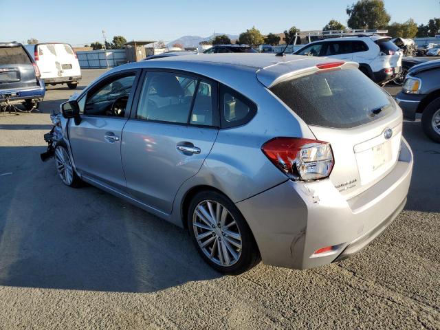 SUBARU IMPREZA LI 2013 silver station gas JF1GPAG66D2805169 photo #3