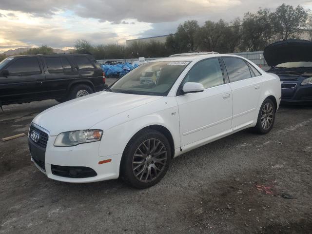 AUDI A4 2.0T QU 2008 white sedan 4d gas WAUDF78E78A146925 photo #1