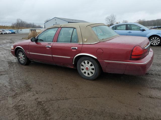 MERCURY GRAND MARQ 2003 red  gas 2MEHM75W93X710158 photo #3