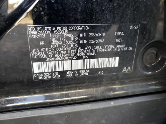 2023 SUBARU SOLTERRA P JTMABABA1PA026542