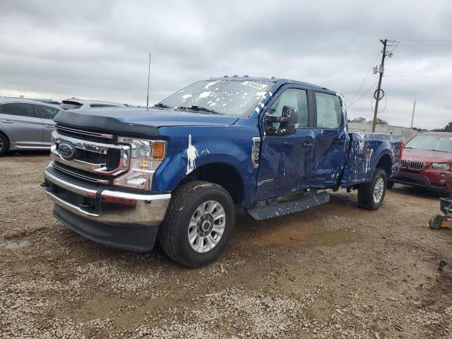 FORD F250 SUPER 2022 blue  diesel 1FT7W2BT1NED10331 photo #1