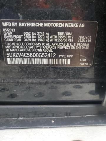 VIN 5UXZV4C56D0G52412 2013 BMW X5, Xdrive35I no.12