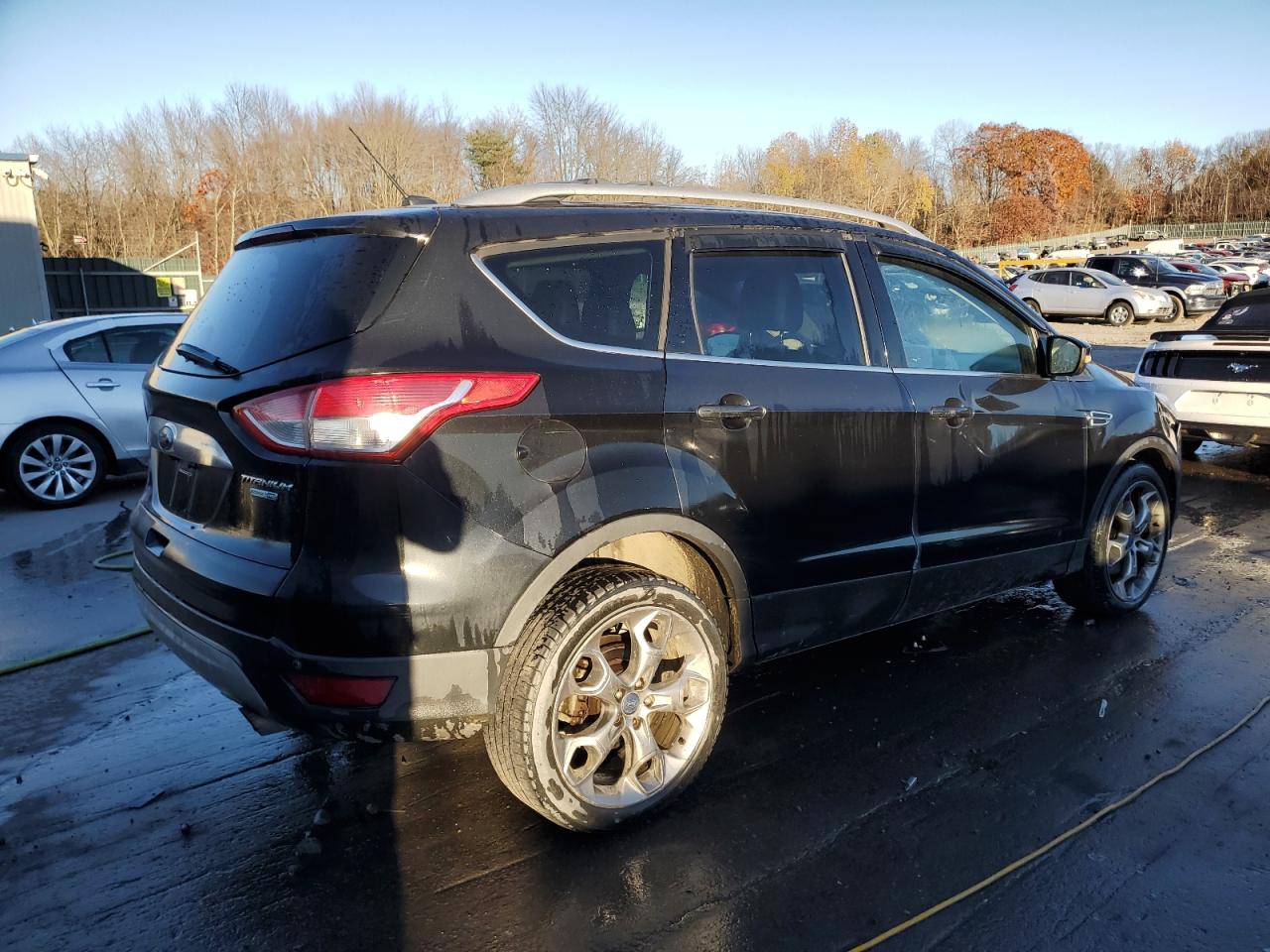 Lot #3028599939 2014 FORD ESCAPE TIT