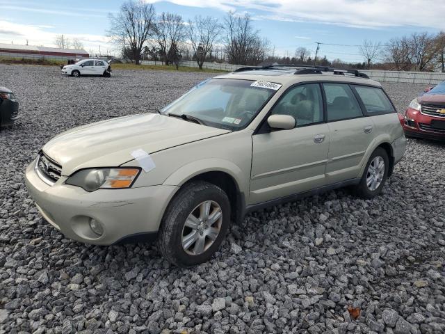 SUBARU LEGACY OUT 2005 cream  gas 4S4BP62CX57360109 photo #1