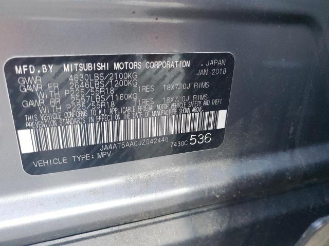 2018 MITSUBISHI ECLIPSE CR - JA4AT5AA0JZ042448