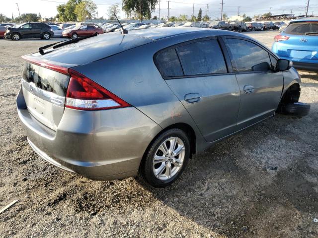 HONDA INSIGHT EX 2012 gray  hybrid engine JHMZE2H72CS003561 photo #4