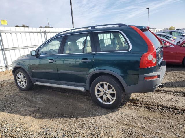 VOLVO XC90 T6 2003 turquoise 4dr spor gas YV1CZ91H631006518 photo #3