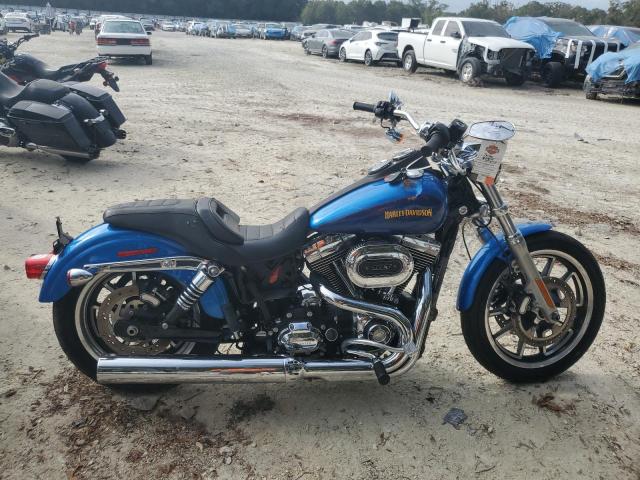 HARLEY-DAVIDSON FXDL DYNA 2017 blue  gas 1HD1GNM11HC317763 photo #1