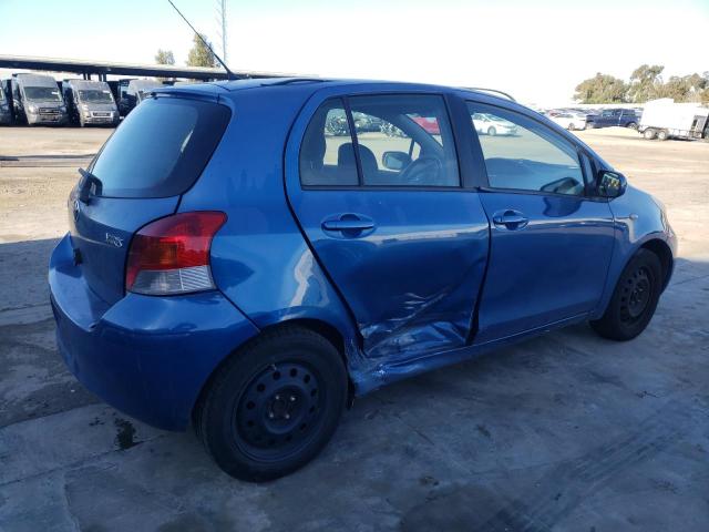 TOYOTA YARIS 2009 blue  gas JTDKT903995244678 photo #4