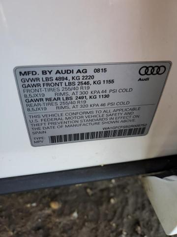 2016 AUDI Q3 PRESTIG - WA1GFCFS5GR005752