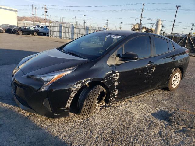 TOYOTA PRIUS 2016 black  hybrid engine JTDKBRFU2G3014024 photo #1