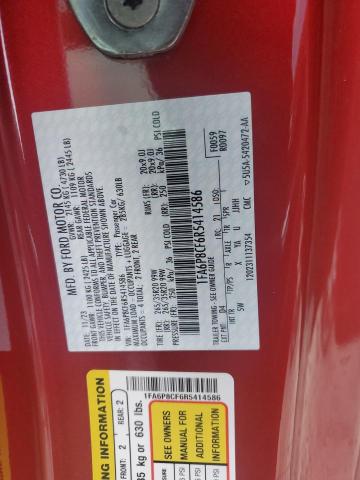 2024 FORD MUSTANG GT - 1FA6P8CF6R5414586