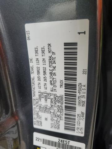 2023 TOYOTA TUNDRA CRE - 5TFVC5DBXPX028881