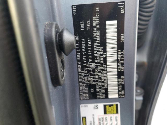 2022 TOYOTA COROLLA CR - 7MUBAABG3NV042677