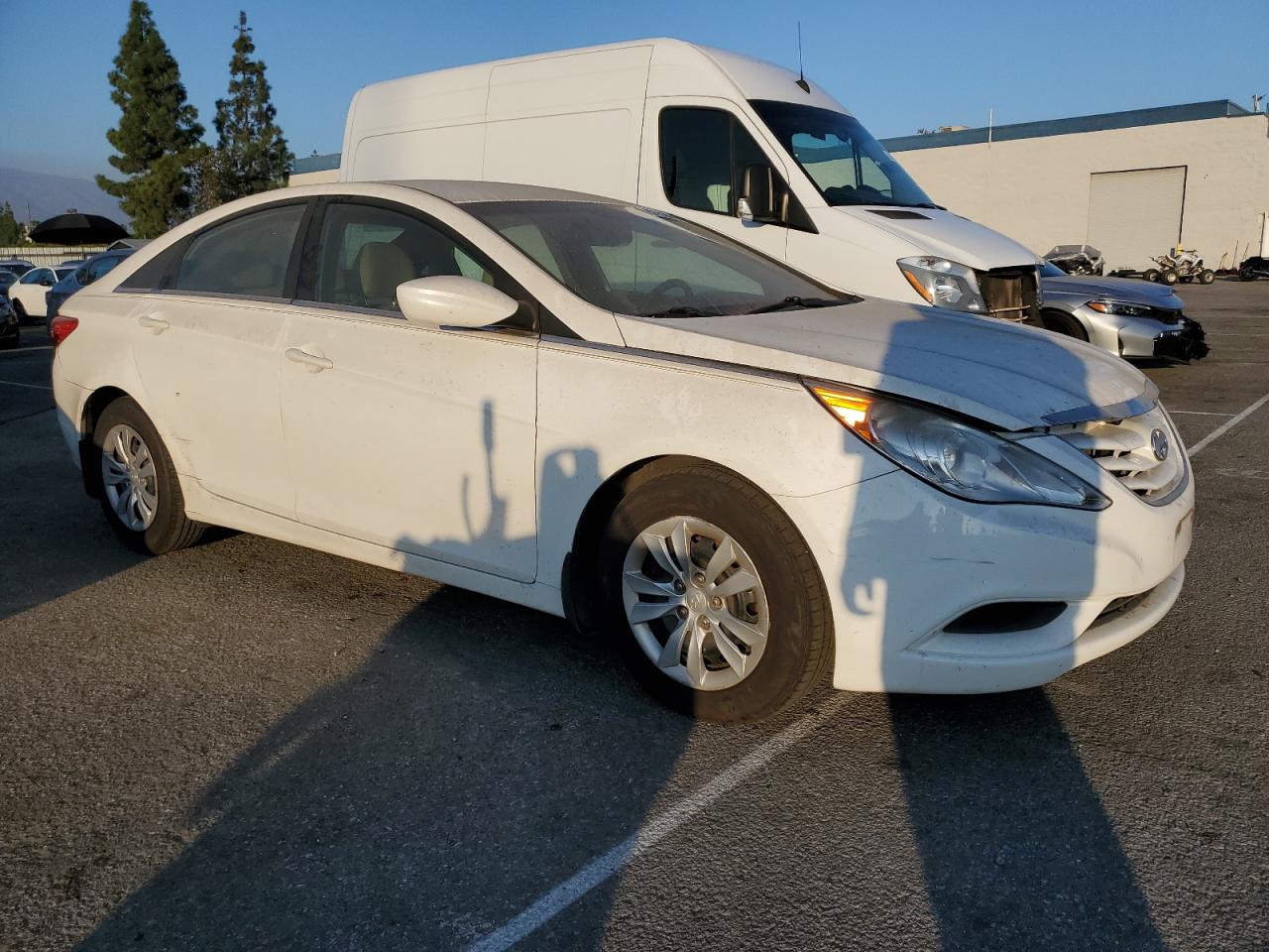 Lot #2989217768 2012 HYUNDAI SONATA GLS