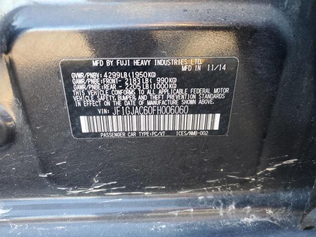 2015 SUBARU IMPREZA PR - JF1GJAC60FH006060