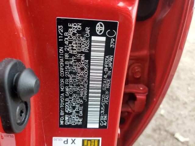 2024 TOYOTA GR COROLLA JTNABAAE2RA009574