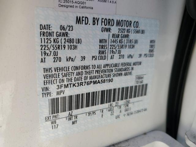 2023 FORD MUSTANG MA - 3FMTK3R76PMA58190