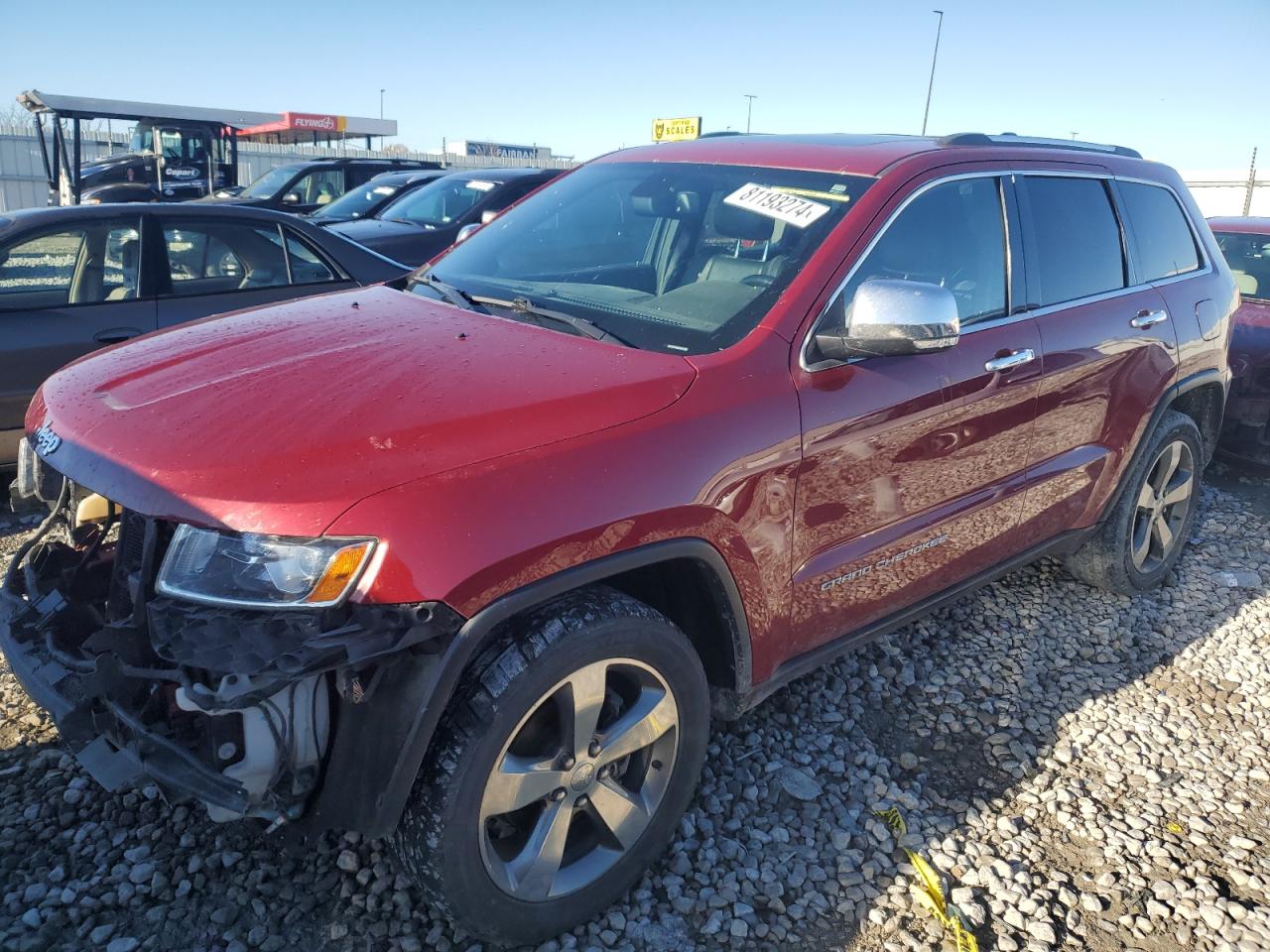  Salvage Jeep Grand Cherokee