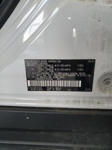 2023 SUBARU SOLTERRA P JTMABABA6PA026066