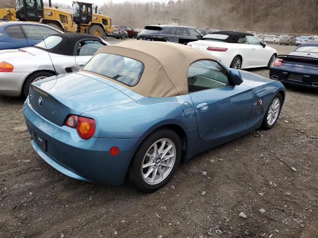 BMW Z4 2.5 2003 turquoise  gas 4USBT33413LS45760 photo #4