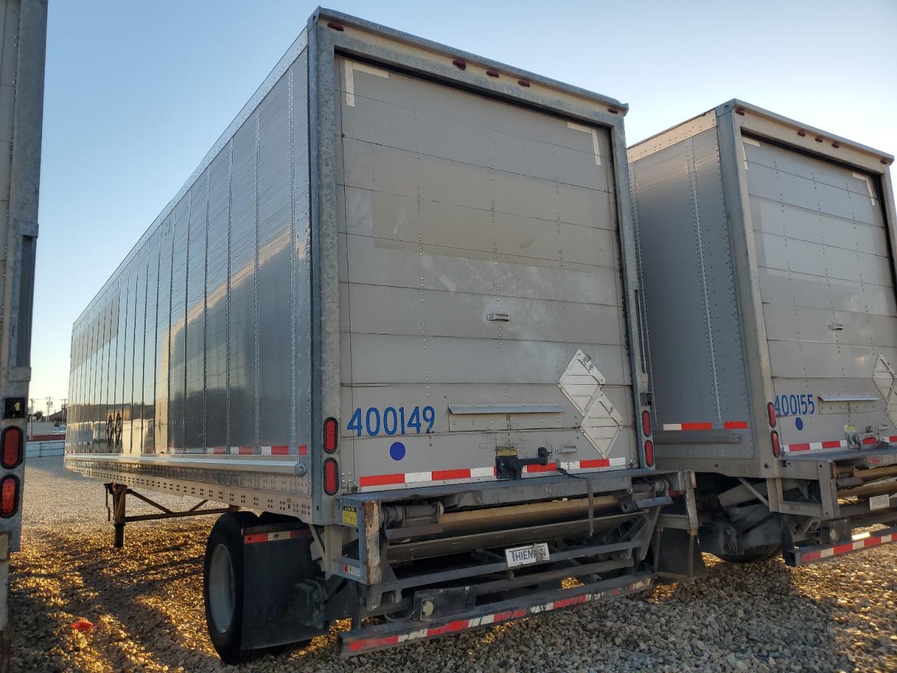 Lot #3006192449 2014 WABASH TRAILER