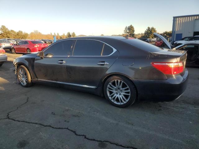 LEXUS LS 460L 2011 black  gas JTHGL5EF7B5041911 photo #3