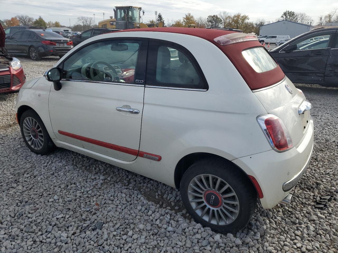 Lot #2952605260 2013 FIAT 500 LOUNGE