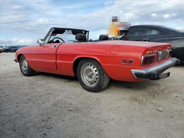 ALFA ROMEO SPIDER VEL 1973 red   AR3041895 photo #3