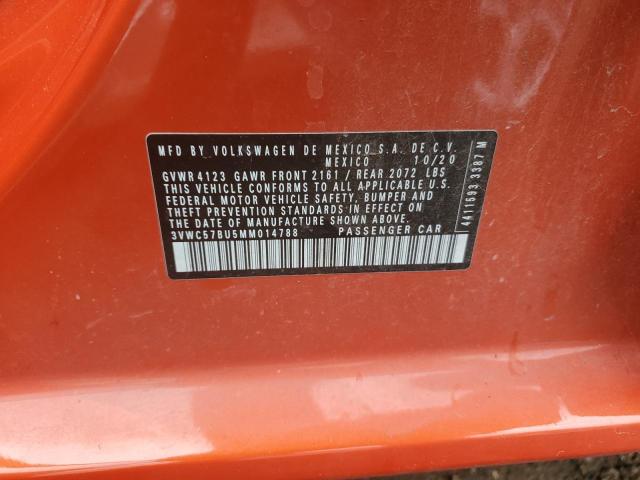 2021 VOLKSWAGEN JETTA S - 3VWC57BU5MM014788